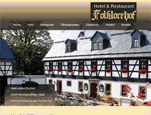 Tablet Screenshot of folklorehof.de